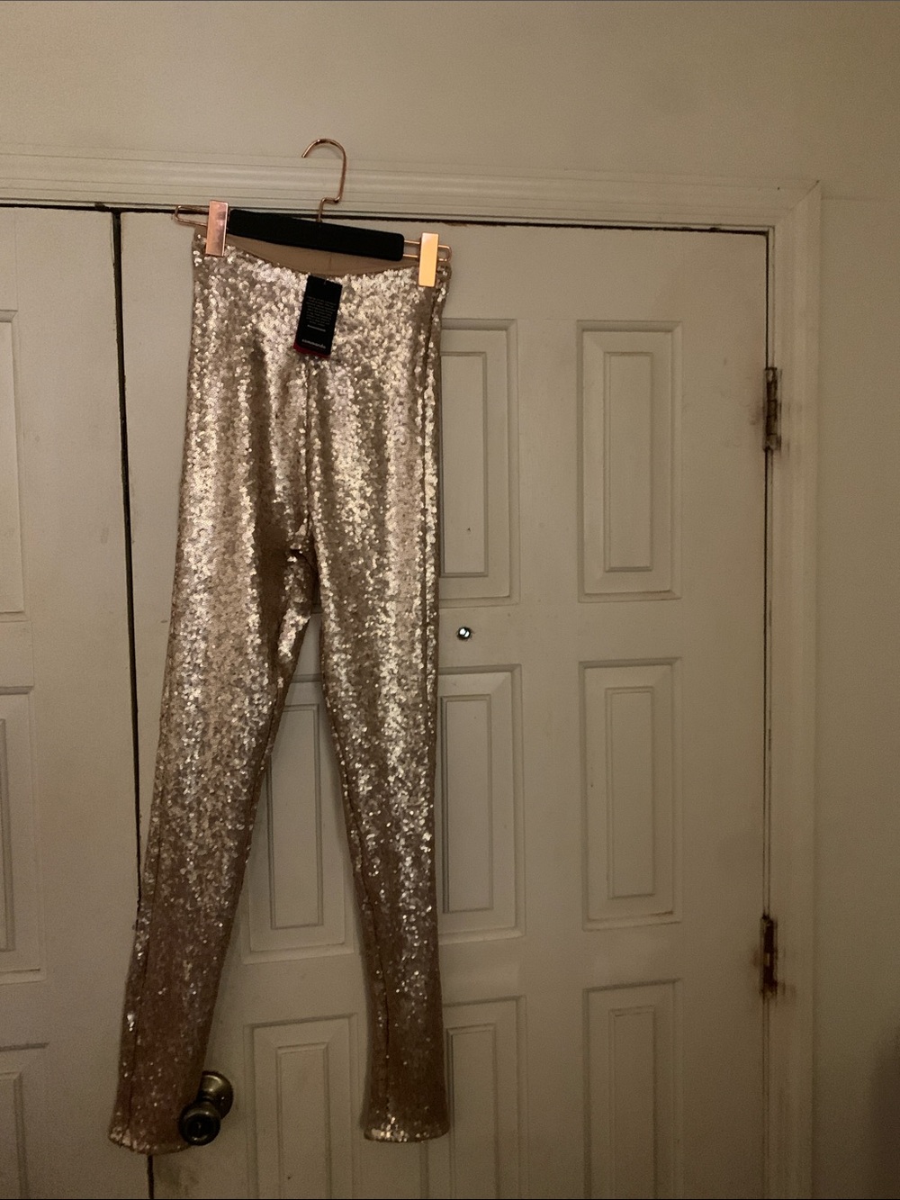 Commando Gold Sequin Skinny Pants